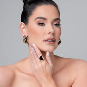 Ayla  YBR096 - LUNA EARRING - LUNA - AYLA
