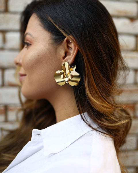 Anna Prata ORQUIDEA EARRING