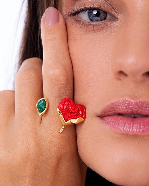 MD2414 - FLORESCER RING - FLOR E SER AMOR - MD