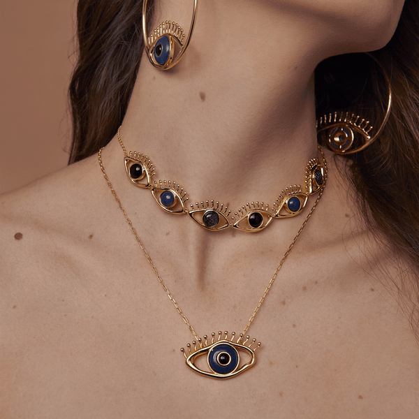 ANNA PRATA -OLHO GREGO CHOKER