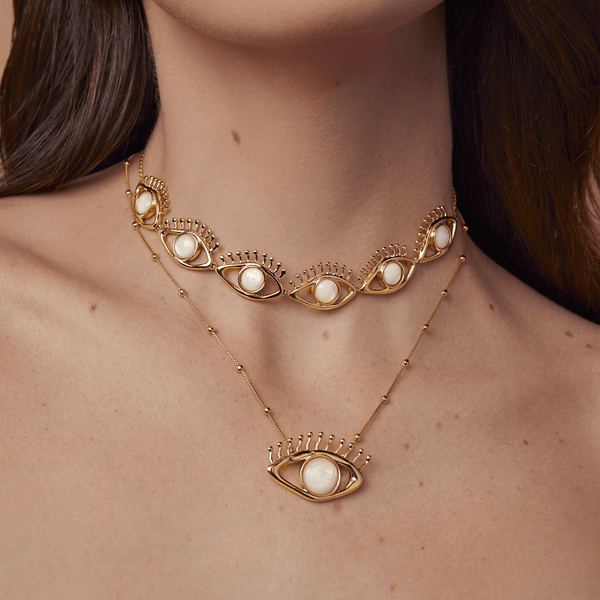 ANNA PRATA -OLHO GREGO CHOKER