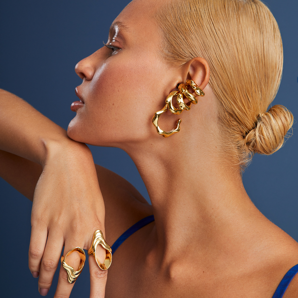 ANNA PRATA HOOPS EARRINGS ONDA